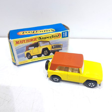 Matchbox Superfast No18 1969. Field Car, MINT IN BOX STUNNING.