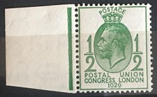 GB KGV 1929 Postal Union