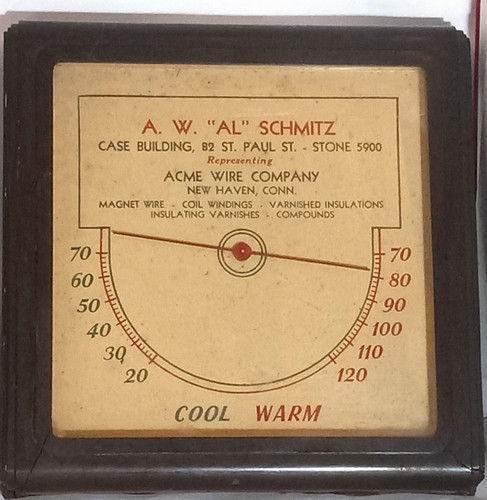 1940s bakelite thermometer a - 1940s,