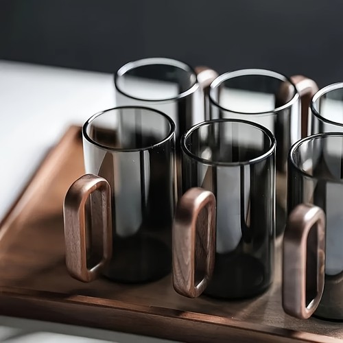 4pcs borosilicate glass - 4pcs, tea
