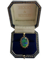 Opal triplet pendant - pendant, 9ct