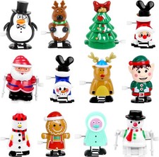 12 Pack Christmas Crackers Christmas Wind Up Toys Assortments Christmas