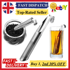 loose Tea Diffuser Strainer Infuser leaf herbal Filter Cup Mesh Stainless Steel
