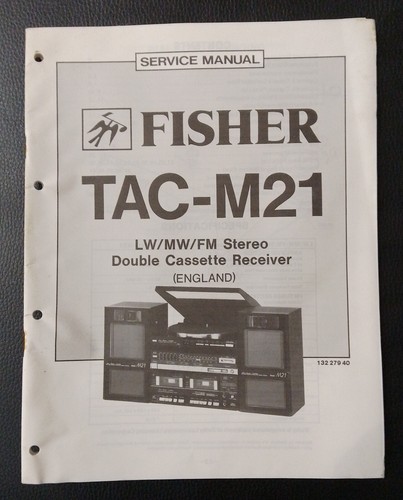 Fisher tac m21 radio - fisher, double