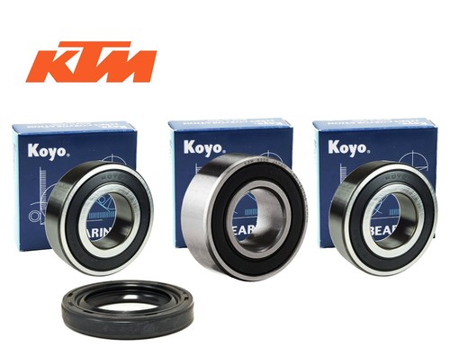Rear wheel bearings - &, seals