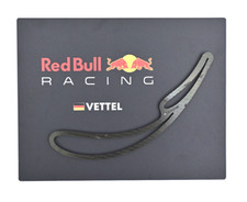 SEB VETTEL F1 MEMORABILIA RED BULL RACING MOUNTED REAR WING CARBON PROFILE
