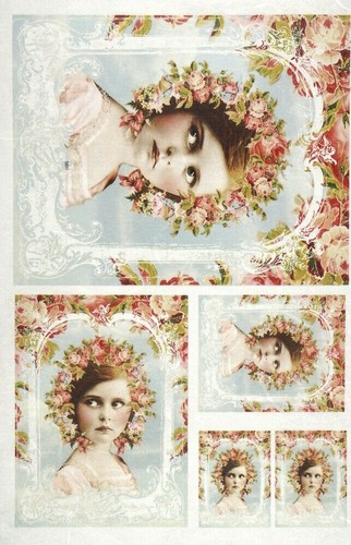 Rice paper for decoupage - for,