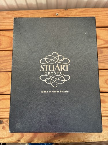 Pair stuart crystal - pair, of