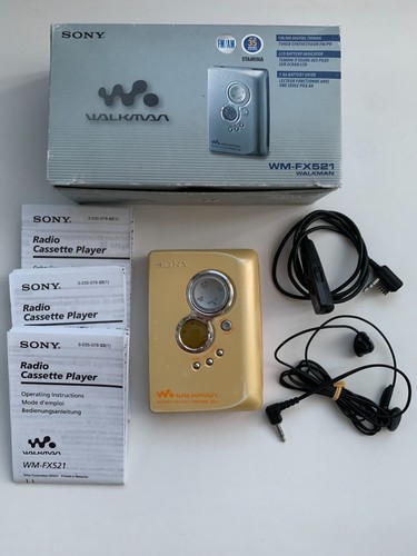Sony walkman fx521 cassette - walkman,