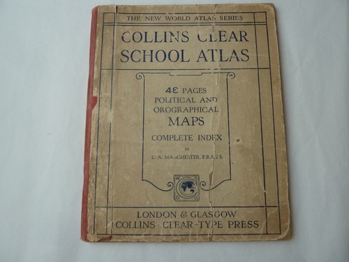 Vintage collins clear school - clear,