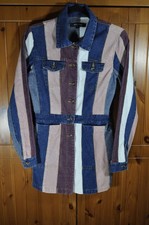 womans cordoroy & denim jacket