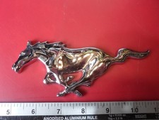 Ford Mustang Metal Car Emblem / Badge / Mascot - Running Horse