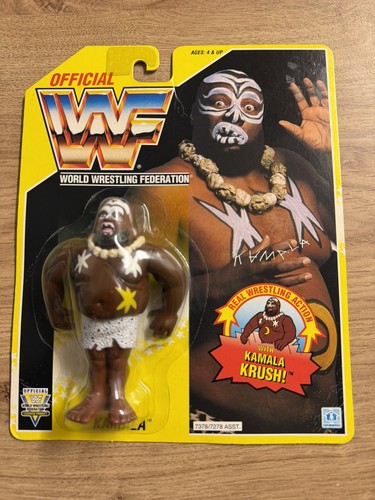 Hasbro wwf kamala series - wwf,