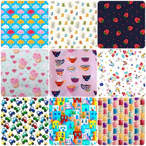Printed poly cotton - printed,