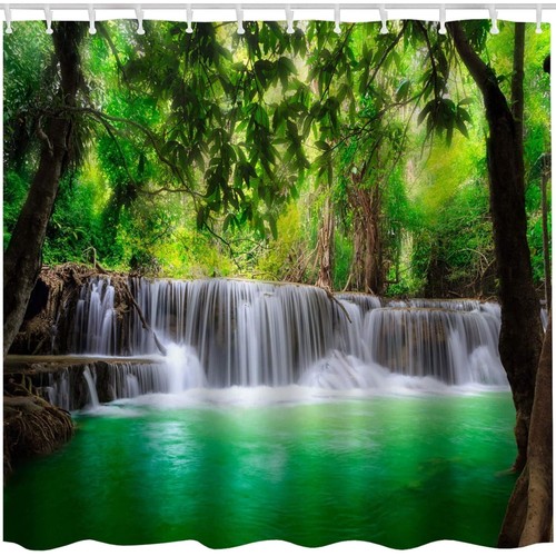 Waterproof nature art shower - waterproof,