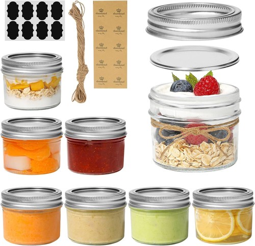 Mini mason jars 120ml regular - mason,
