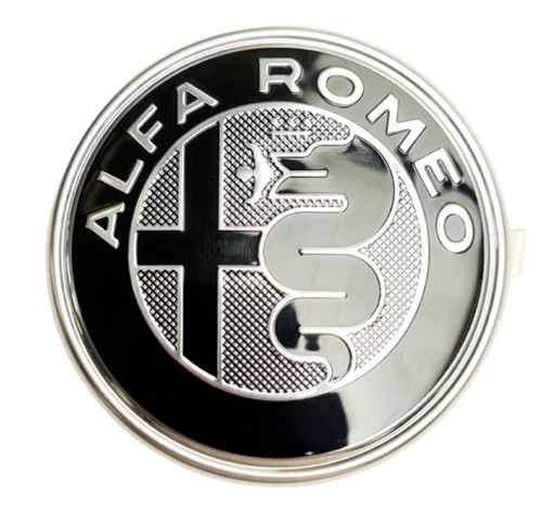 Front monochrome logo badge - front,