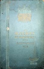 1934 The Blue Book of Gardening Catalogue HB horticulture Carters Tested Seeds