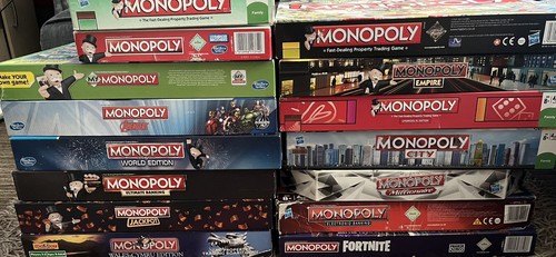 Monopoly board game - game, collection