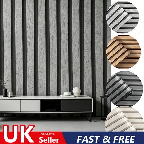 Wooden slat panelling - wooden, 3d