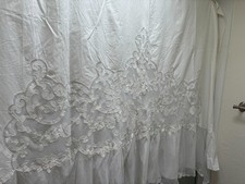 Lace and burnout White Shower