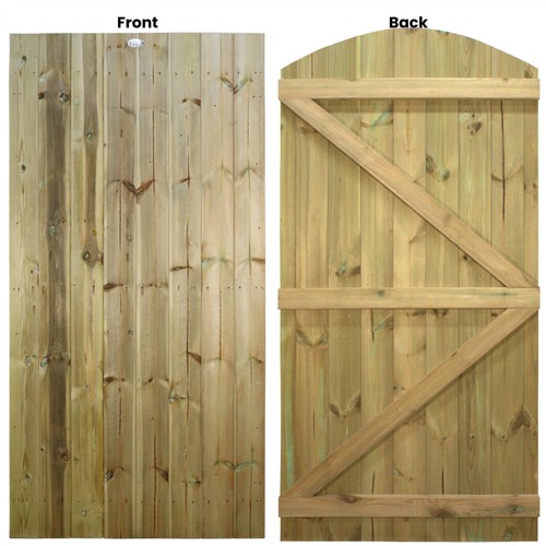 6ft semi braced wooden - semi-braced,