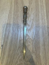 Brass Letter Opener Paper Knife Vintage.