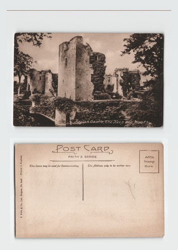 Postcard raglan castle the - raglan, castle,