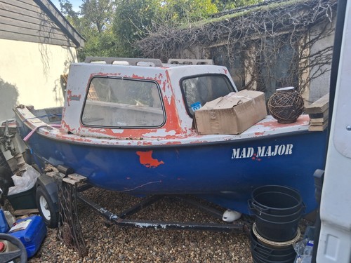 Fibreglass fishing boat - fibreglass,