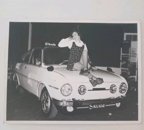 Vintage photograph skoda - vintage,