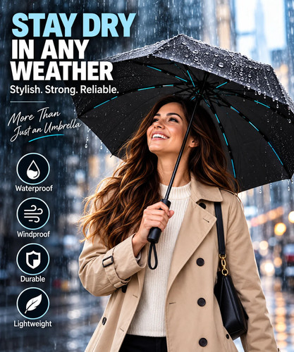 Large automatic windproof - windproof, &