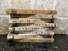 8 Lufkin Folding Ruler Red End