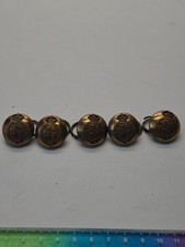 Royal Court Household Levee Dress or Pages of Chamber Mounted 24mm Gilt Button 5