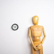 Rare Extra Small Vintage Bakelite Wall Clock by Gent of Leicester - IG221303E