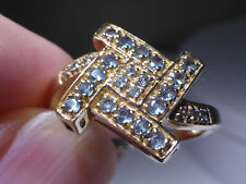 9ct Gold Alexandrite Ring .58ct UK Hallmark 2005 Size N 1/2 Gift Boxed