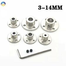 3-14mm Rigid Flange Coupling Motor Guide Shaft Coupler Connector Pipe kit