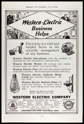 1912 western electric antique - 1912,