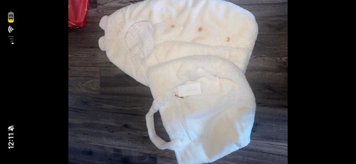 Zara home white plush - plush, baby