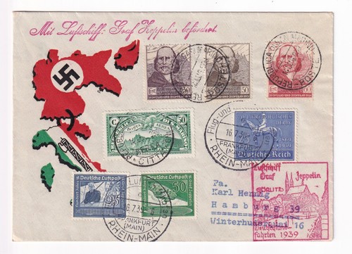 San marino 1939 - marino, flown