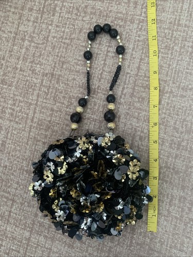 Evening dolly purse - evening, black