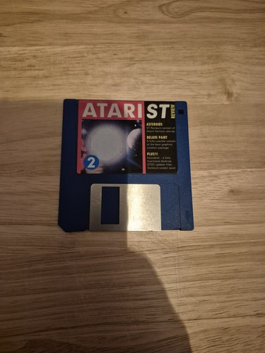 Atari review disc only - atari,