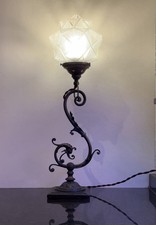 Art Nouveau Table Lamp in