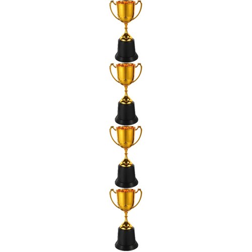 4pcs reusable plastic trophy - 4pcs,