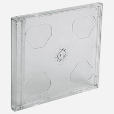 10 CD DVD Double Clear Jewel