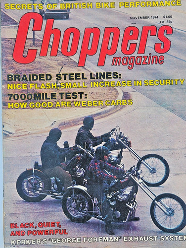 Choppers bike magazine rare - -rare,