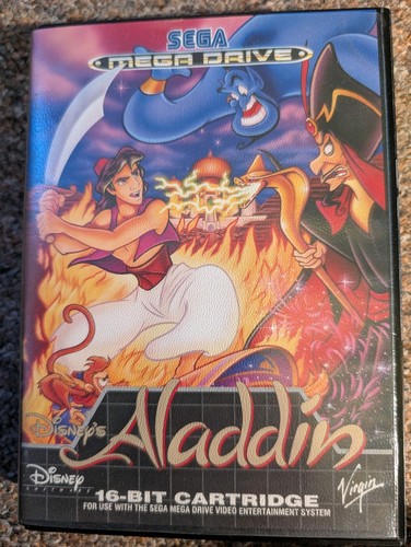 Aladin sega mega drive - sega, cib