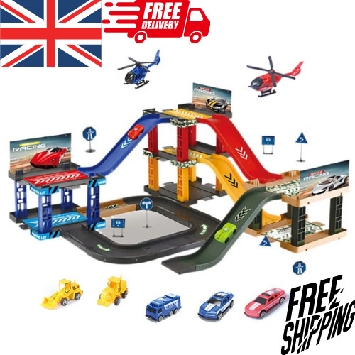 Toy parking garage car track - parking,