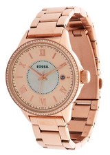 Fossil Ladies Designer Watch Rose Gold Rare Watches UK Stock Sale Price BQ1108