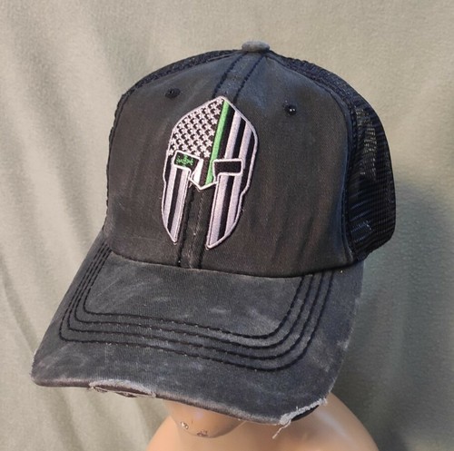 Spartan mesh trucker - hat, black