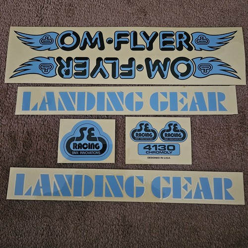 Racing flyer decal - se, "om